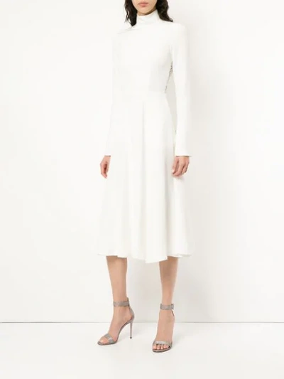 Shop Macgraw Omega Dress - White