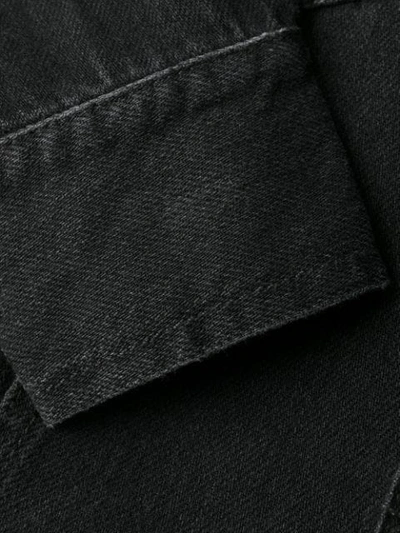 Shop Pinko Denim All In One Jumpsuit In Black
