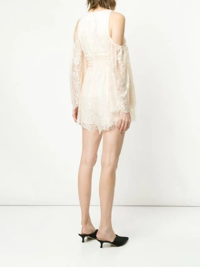 Shop Alice Mccall Hold Up Playsuit In Neutrals