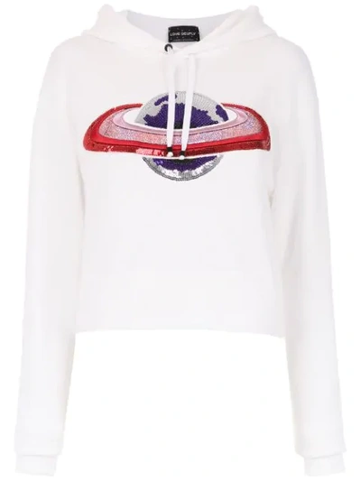 Shop Andrea Bogosian Embroidered Sweatshirt In White