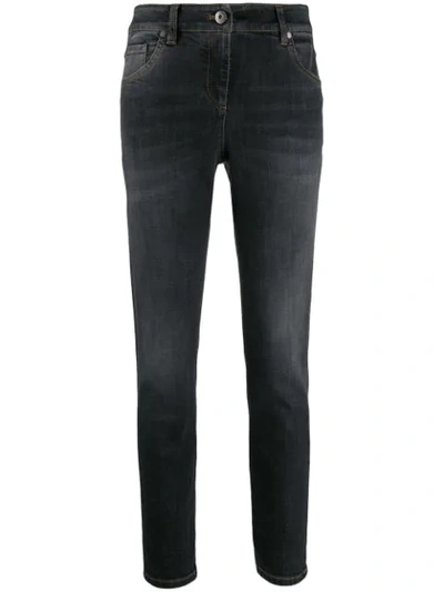 Shop Brunello Cucinelli Slim Fit Jeans In Black