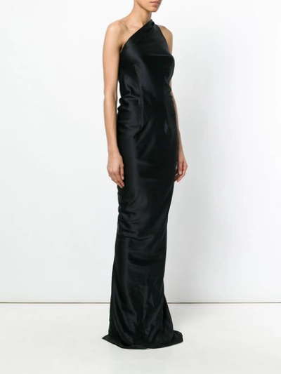 Shop Parlor Fitted Solhouette Dresss - Black