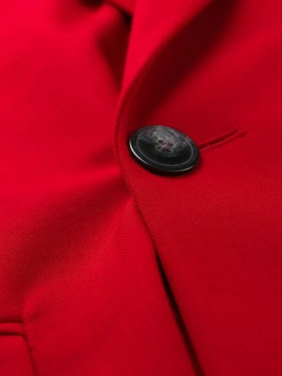 A.F.VANDEVORST 超大款西装夹克 - 红色