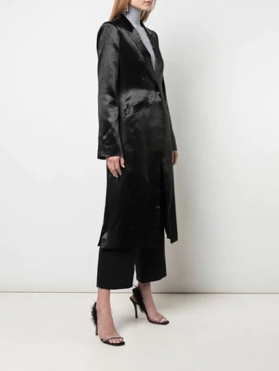 Shop Cinq À Sept Vicky Blazer Coat In Black