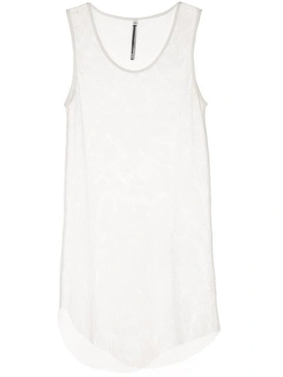 Shop Taylor Contrast Sleeveless Top In White