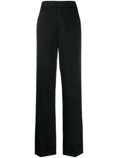 Shop Joseph Ferry Flared Trousers In Black