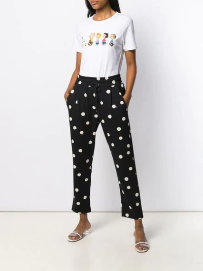 Shop Chinti & Parker Charlie Brown Print T-shirt In White