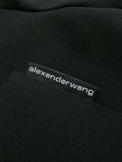 Shop Alexander Wang Integrated Shirt Blazer In Black