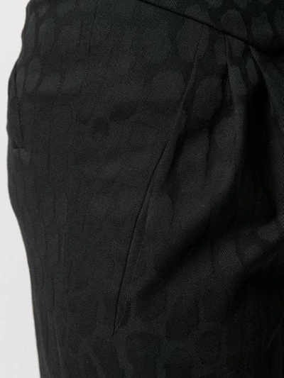 Shop Blazé Milano High-rise Trousers In Black