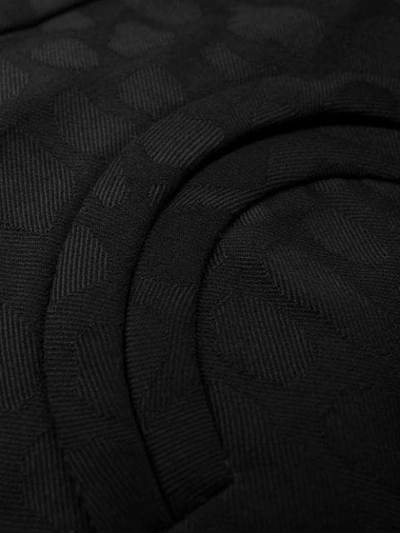 Shop Blazé Milano High-rise Trousers In Black