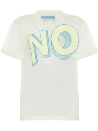 Viktor & Rolf No Sheer Tulle T-shirt In Yellow | ModeSens