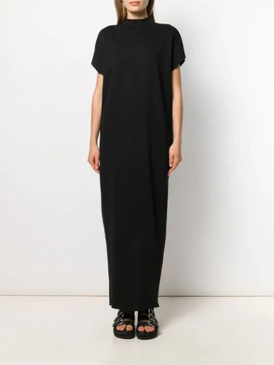 Thom Krom Kleid In Feinstrick In Black