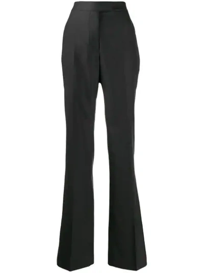 Shop Stella Mccartney High-waist Tailored Trousers In Grey