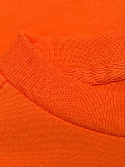 Shop Adidas Originals Trefoil Logo T-shirt In Orange