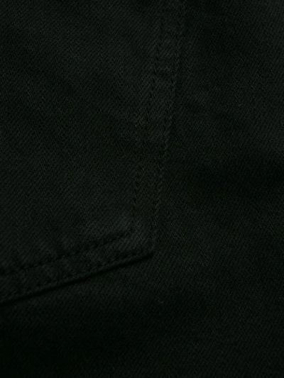 Shop Lemaire Twist Seam Jeans In Black