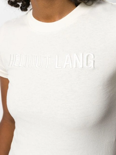 Shop Helmut Lang Standard Baby T-shirt In Neutrals
