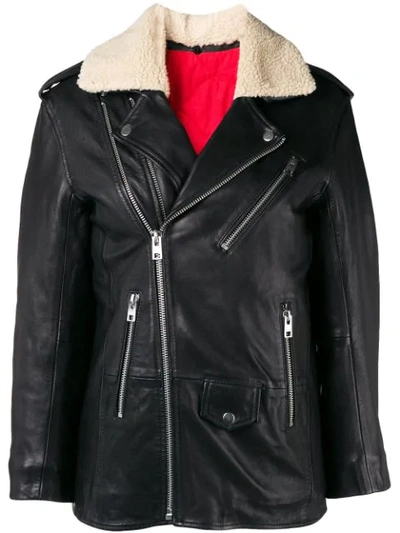 ZADIG&VOLTAIRE LEEN BIKER JACKET - 黑色