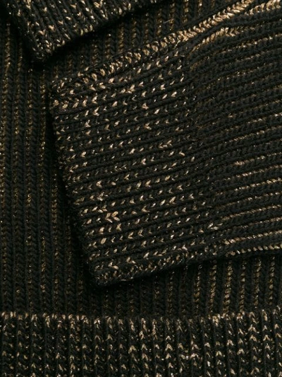 Shop Aniye By Embellished Knit Sweater In 1386 Black Gold