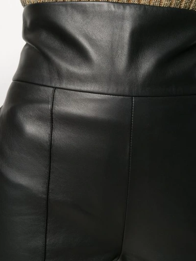 Shop Alexandre Vauthier High Waisted Trousers In Black