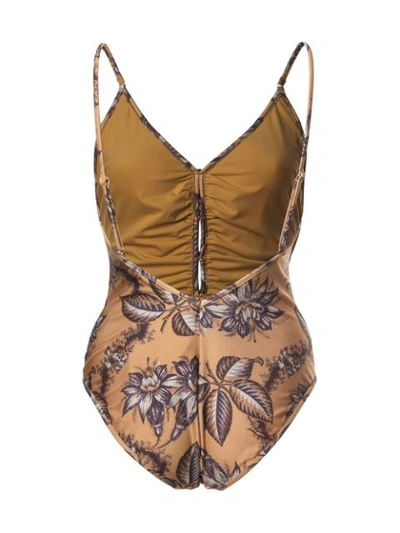 Shop Zimmermann Castile Bathing Suit - Neutrals