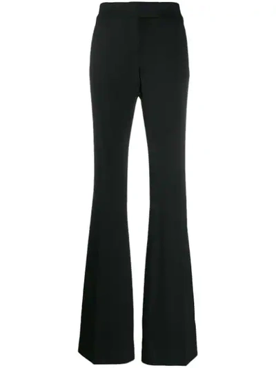 Shop Tom Ford Flared Trousers In Black