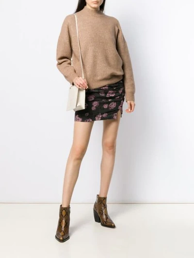 IRO ALMY CAMEL HAIR SWEATER 