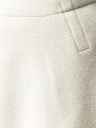 Shop Courrèges Full Shape Skirt In White