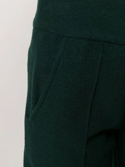 Shop Société Anonyme Pauline Wide-leg Trousers In Green