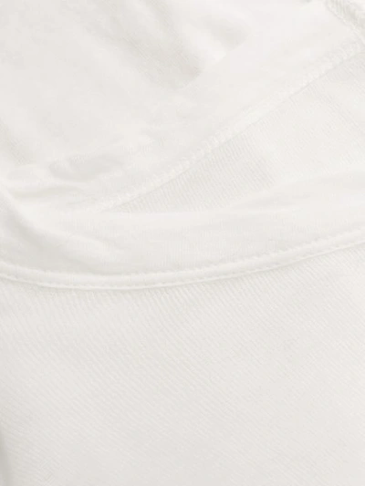 Shop Rick Owens Sheer T-shirt In White