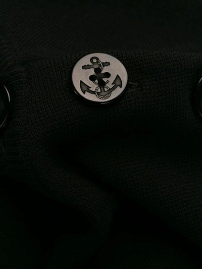 Shop Apc Button Shoulder Jumper In Black