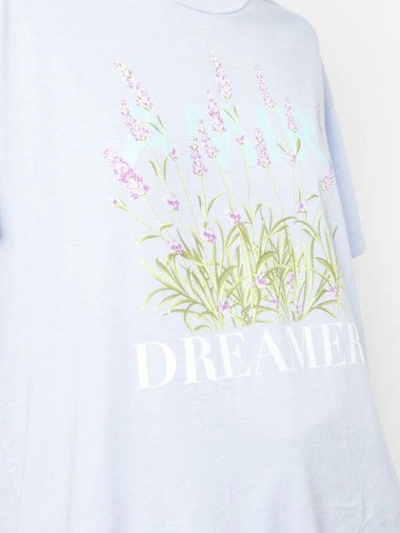 AMIRI FLOWER DREAMER T-SHIRT - 蓝色