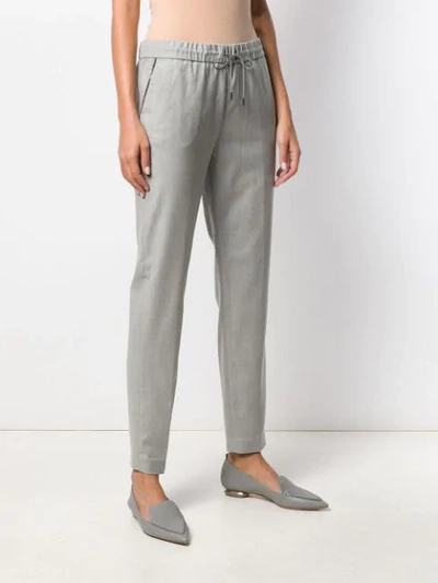 Shop Fabiana Filippi Drawstring Track Trousers In 8139