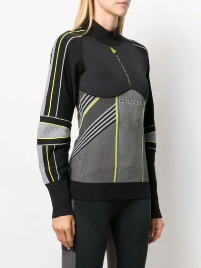 Shop Adidas By Stella Mccartney Run Od Midlayer In Black
