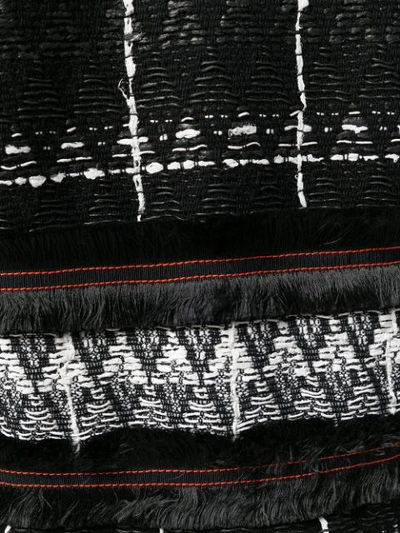 Shop Roland Mouret Fitted Knitted Dress - Black