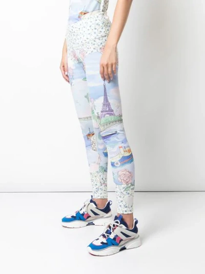 Shop Tsumori Chisato Paris Performance Leggings In Multicolour