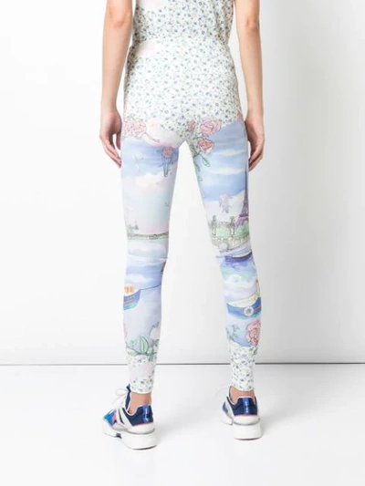 Shop Tsumori Chisato Paris Performance Leggings In Multicolour