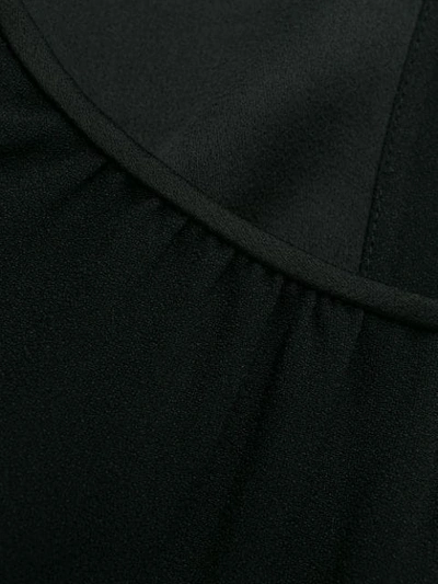 Nº21 SHEER PANELS OVERSIZED T-SHIRT - 黑色