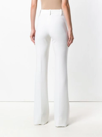 Shop Tom Ford High Waisted Flared Trousers In Neutrals