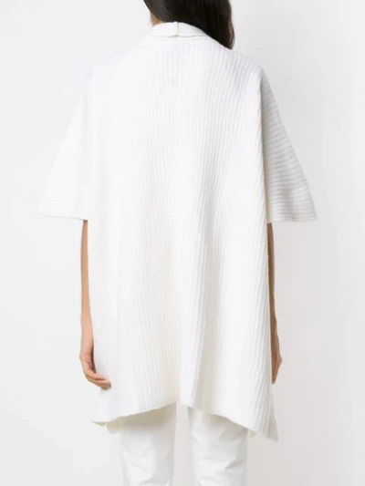 Shop Egrey Knitted Cardicoat In White