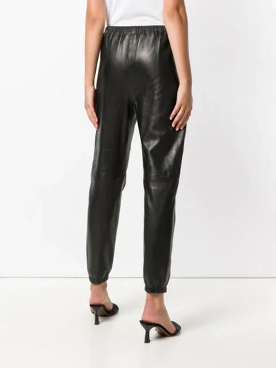 Shop 3.1 Phillip Lim / フィリップ リム Leather Track Pant In Black