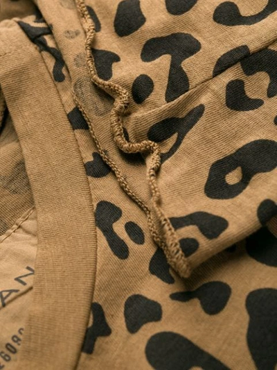 Shop Nili Lotan Leopard Print Vest Top In Brown