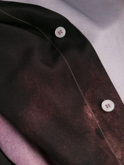 Ssheena Tie-dye Blouse In Black