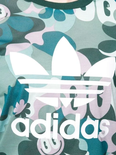 Shop Adidas Originals Treefoil T In Green