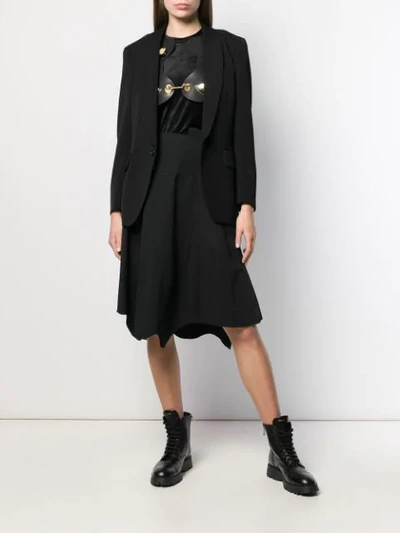 Shop Comme Des Garçons Classic Fitted Blazer In Black