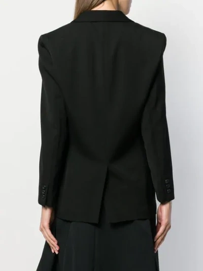 Shop Comme Des Garçons Classic Fitted Blazer In Black