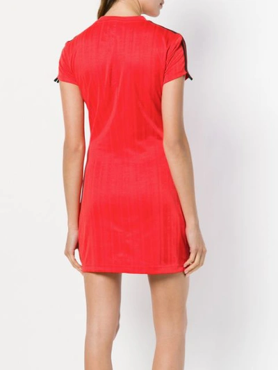 Shop Adidas Originals By Alexander Wang Aw T-shirt Dress In Red