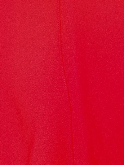 Shop A.w.a.k.e. Snail Princess Asymmetric Blouse In Red