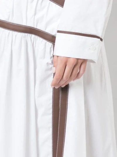 Shop Rosie Assoulin Applesauce Criss Cross Maxi Skirt In White