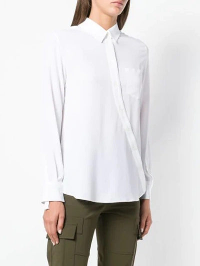 Shop Altuzarra Button Down Shirt In White