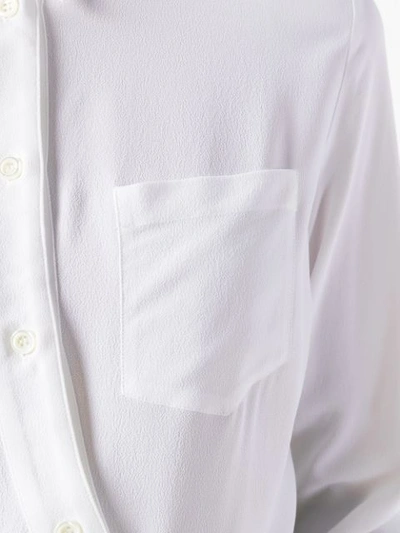 Shop Altuzarra Button Down Shirt In White